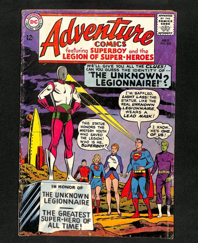 Adventure Comics #334