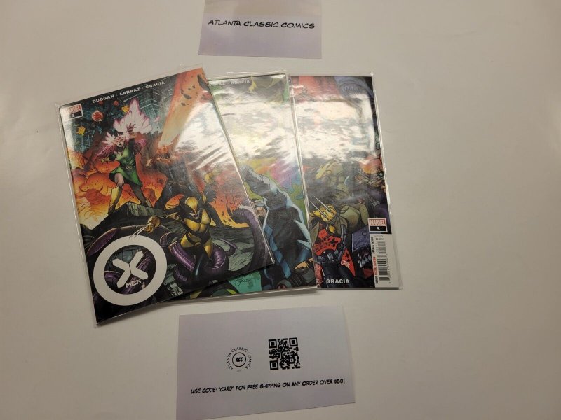 3 Marvel Books X-Men #1 2 3 4 SM4