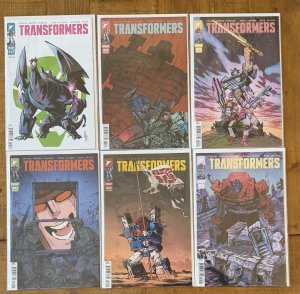 Transformers #19,20,21,22,23,24 Image Comics NM Lot