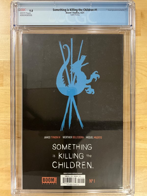 Something is Killing the Children #1 Eighth Print Cover (2019) CGC 9.8