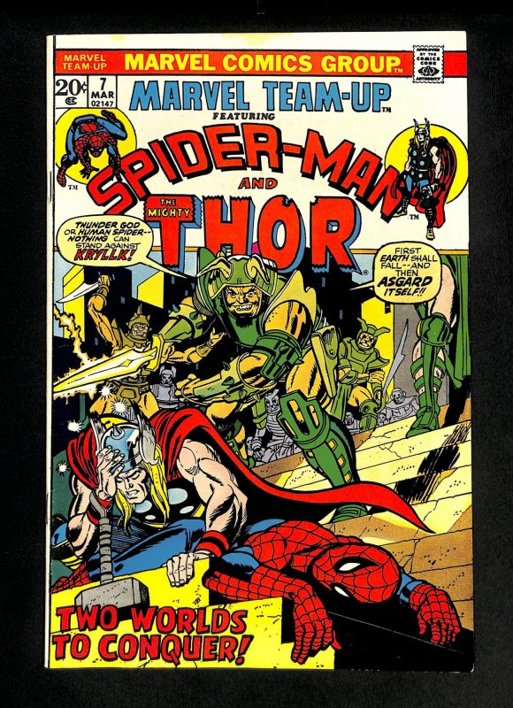 Marvel Team-up #7 Spider-Man Thor!