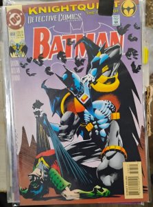 DETECTIVE COMICS  # 668 1993 dc  BATMAN KNIGHTQUEST CRUSADE  AZRAEL ROBIN