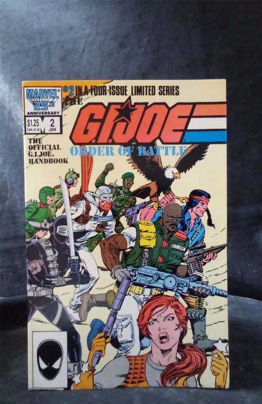 The G.I. Joe Order of Battle #2 1987 Marvel Comics Comic Book