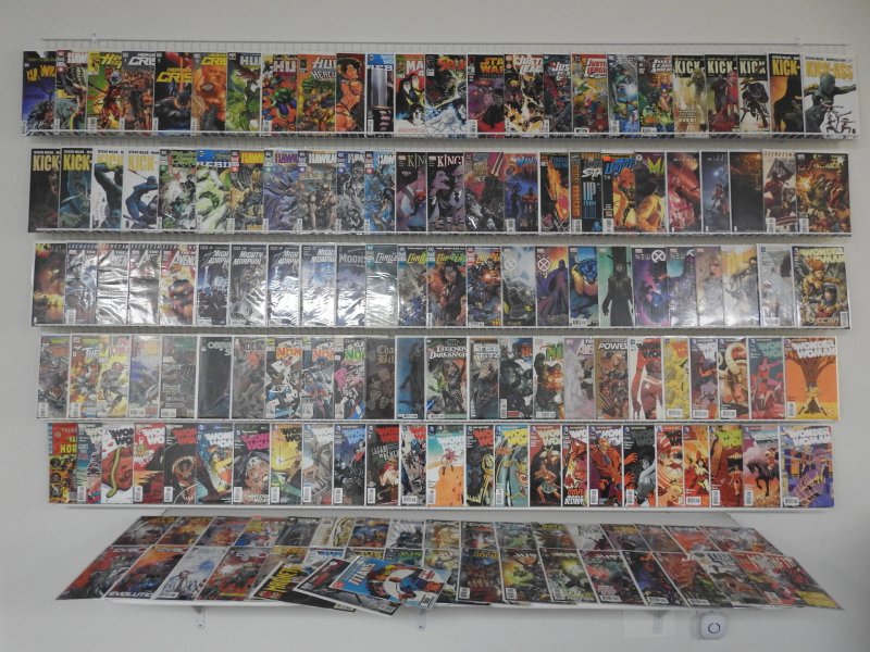 Huge Lot 150+ Comics W/ Wonder Woman, Avengers, Kick-Ass, +More! Avg VF Cond