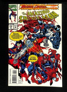 Amazing Spider-Man #379 Maximum Carnage Part 7 Venom!