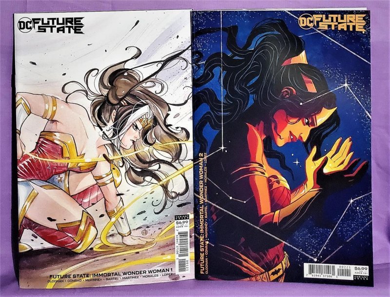 Future State IMMORTAL WONDER WOMAN #1 - 2 Peach MoMoKo Variant Cover (DC 2021) 