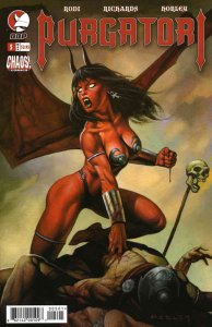 Purgatori Comic Book #5 VF/NM ; Devil's Due | Chaos Alex Horley Penultimate Issu