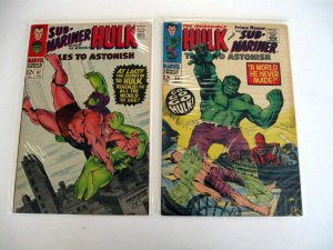 *TALES TO ASTONISH #87 AND 95 HIGH GRADE LOT Guide $103