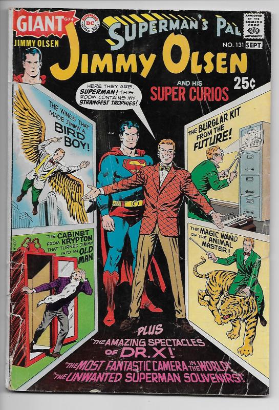 Superman's Pal Jimmy Olsen #131 - Giant Size (DC, 1970) - GD/VG