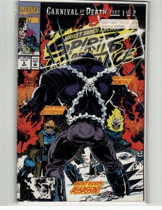 Ghost Rider/Blaze: Spirits of Vengeance #9 (1993) Johnny Blaze [Key Issue]