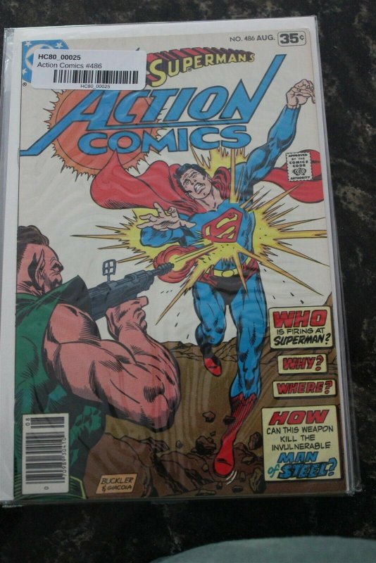 Action (Superman) #486 (DC, 1978) VF/NM