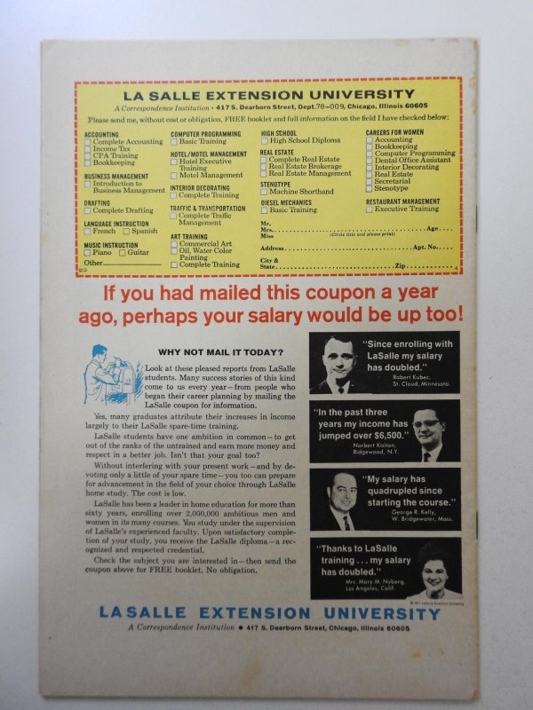 Iron Man #48 (1972) FN Condition! 1/2 in tear back cover