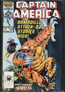 Captain America #316 (1986) Captain America