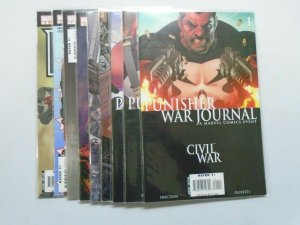 Punisher War Journal (2nd series)  comic lot from:#1-9 8.0 VF (2006)