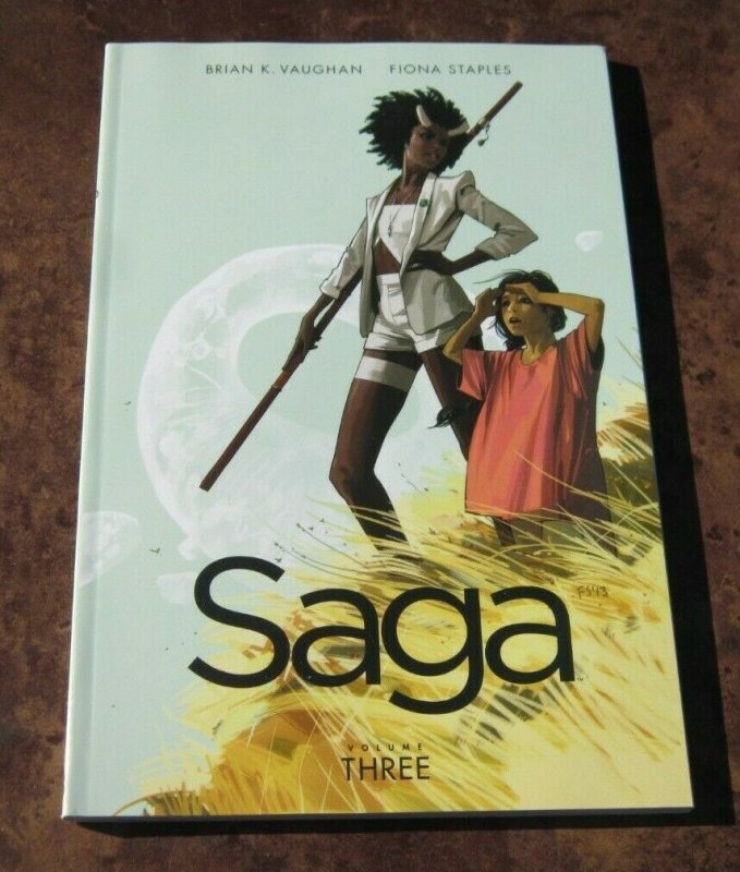 Lot/Set Saga Volumes #1-5 NM/NM+ High Grade Image Graphic Novel TPB Comic Books