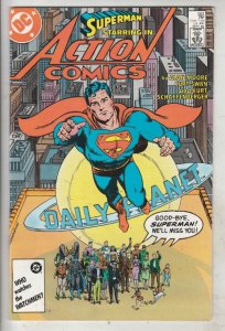 Action Comics #583 (Sep-86) NM- High-Grade Superman