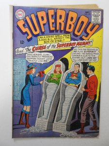 Superboy #123 (1965) GD/VG Condition moisture stain