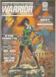 Warrior #22 (Sep 1984, Quality), FN-VFN (7.0), Alan Moore V for Vendetta story