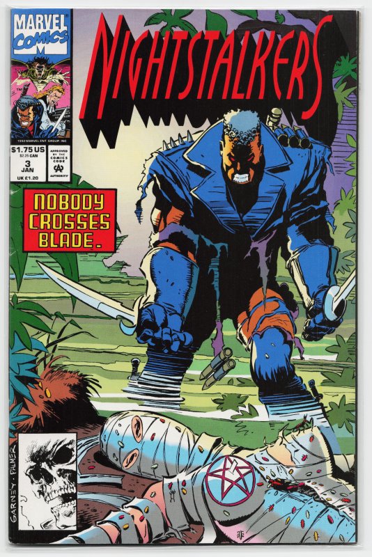 Nightstalkers #3 (1993) Blade
