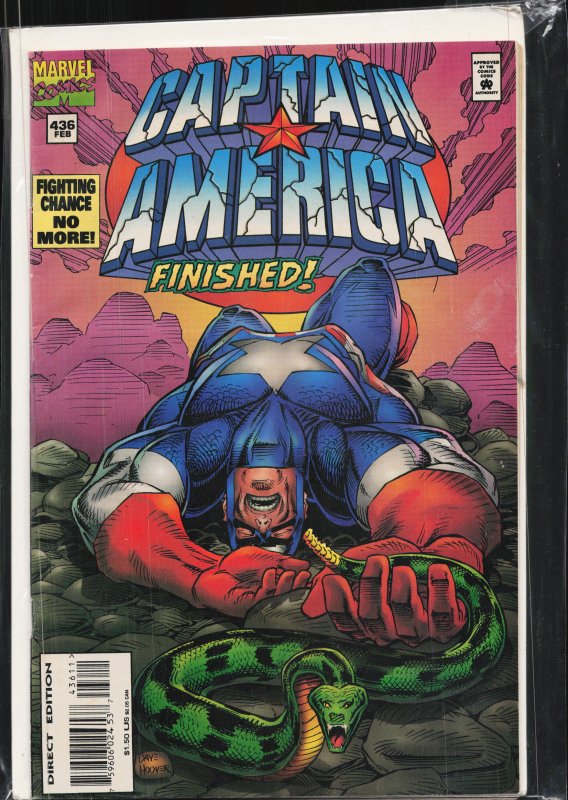 Captain America #436 (1995) Captain America