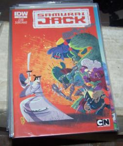 SAMURAI JACK # 1 IDW CARTOON NETWORK TV ZUB