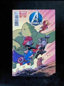 Avengers World #1DC  Marvel Comics 2014 NM  1/25 Limited Variant