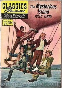 Classics Illustrated (Gilberton) #34 (8th) VG; Gilberton | low grade comic - we 