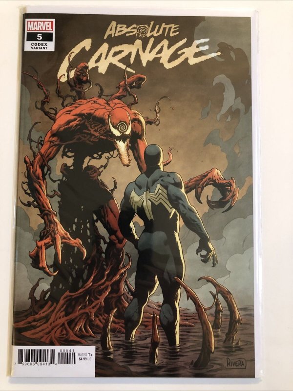 ABSOLUTE CARNAGE #5 CODEX VARIANT-1:25 VARIANT Bagged Boarded
