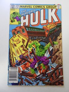 The Incredible Hulk #274 (1982) VF+ condition