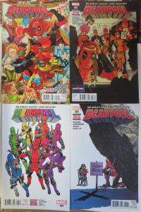 Deadpool Lot of 4 Diff #2-5 2015 VF or better Duggan Hawthorne