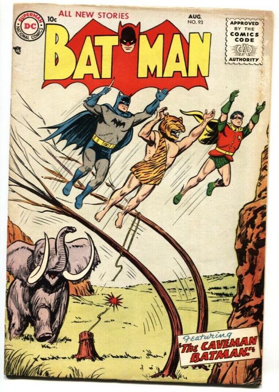 Batman #93 1955 Cave-Man Batman-comic book 