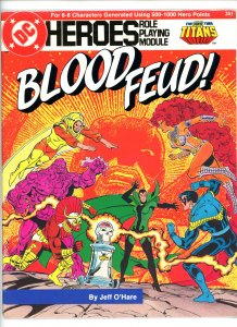 DC Heroes Role Playing Module: Blood Feud! New Teen Titans! (Magazine) F 1985