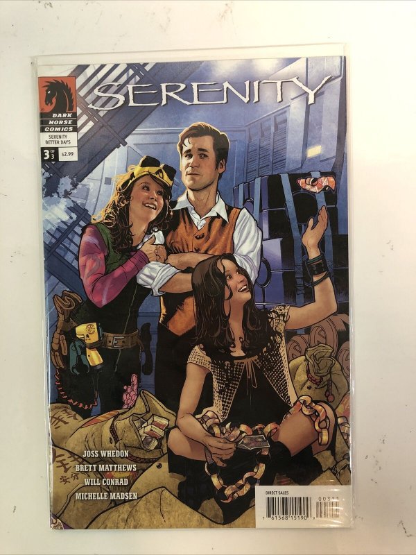 Serenity: Better Days (2008) Complete Set # 1-2-3 (VF/NM) Dark Horse Comics