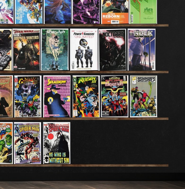 Huge Lot 140+ Comics with The Shadow, Spider-Man 2099 & More!