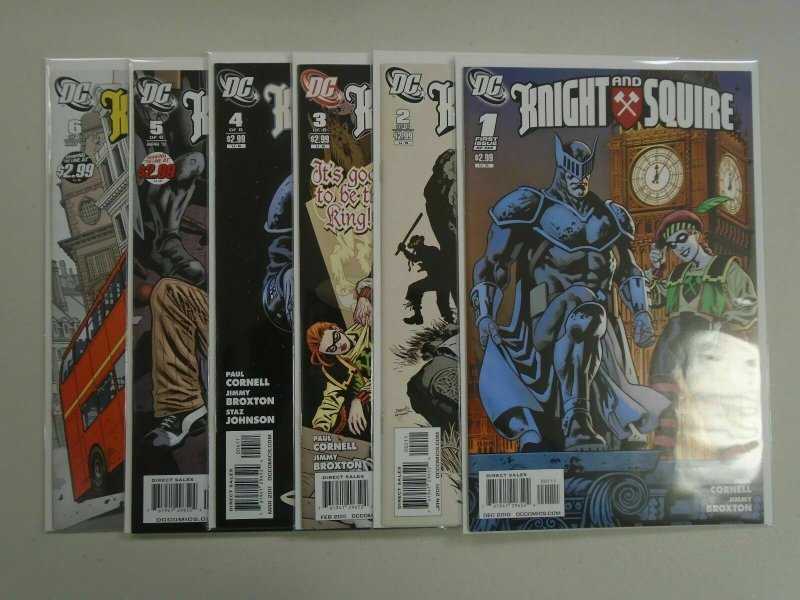 Knight and Squire set #1-6 8.0 VF (2010)