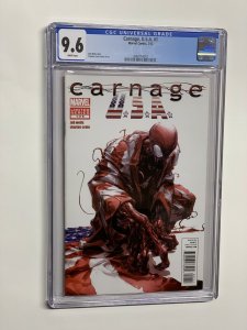 Carnage Usa 1 cgc 9.6 wp marvel 2012 