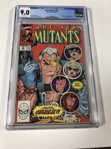 New Mutants 97 Cgc 9.0 White Pages 1st Cable Marvel