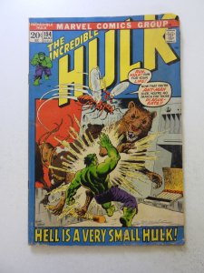 The Incredible Hulk #154 (1972) VG condition