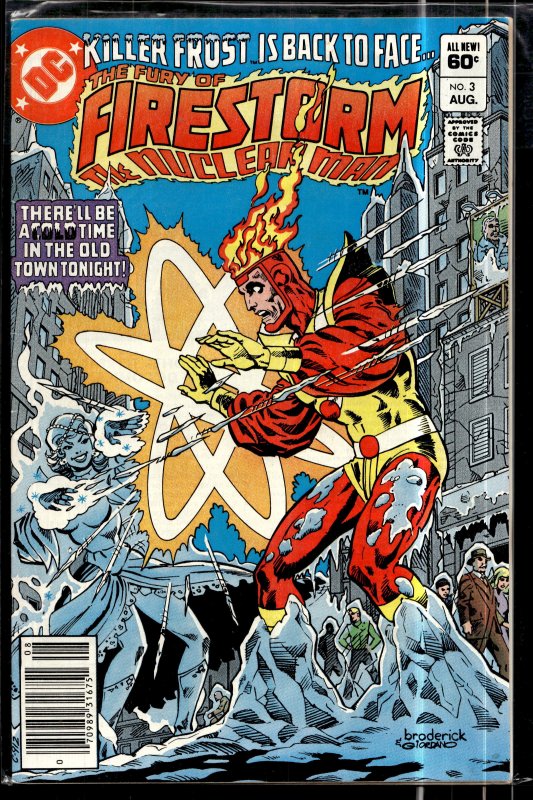 The Fury of Firestorm #3 Newsstand Edition (1982) Firestorm