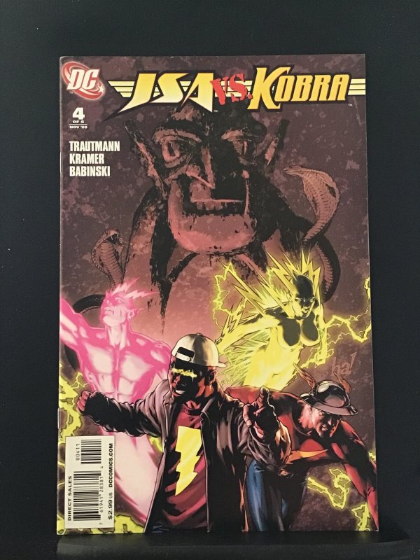 JSA vs. Kobra #4 (2009)