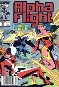 Alpha Flight Volume 1 #72 Newsstand Edition Very Fine