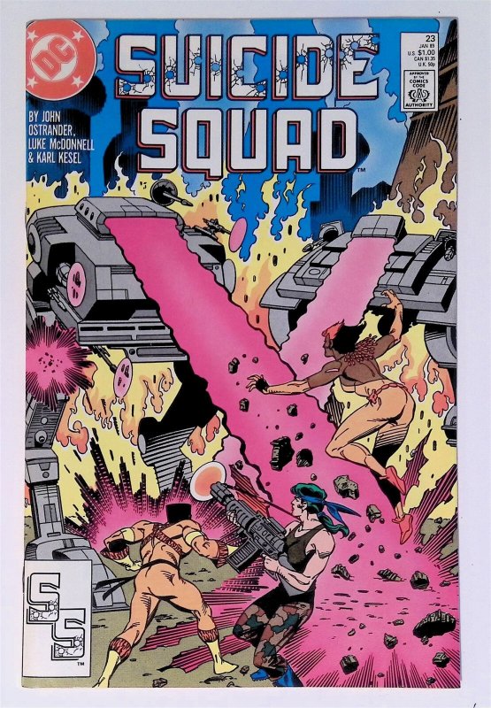 Suicide Squad #23 (Jan 1989, DC) 7.0 FN/VF