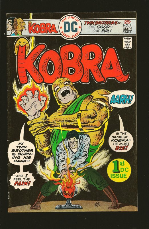 DC Comics Kobra Vol 1 No 1 March 1976