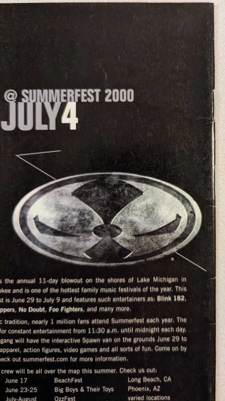 Spawn #96 (2000) Higher Grade Copy Image Comics Todd McFarlane Capullo Cover