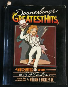 DOONESBURY'S GREATEST HITS A MID SEVENTIES REVUE HARDCOVER BOOK