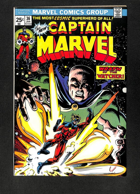 Captain Marvel (1968) #36