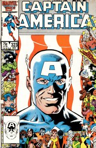 Captain America #323 (1986) Captain America [Key Issue]