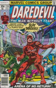 Daredevil #154 FN ; Marvel | Purple Man