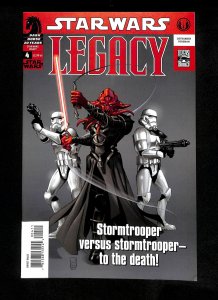 Star Wars: Legacy #4 1st Darth Maleval! 1st Hondo Karr!