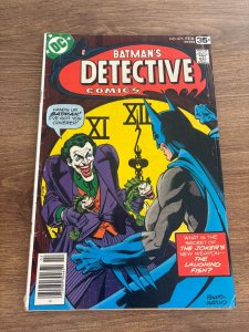 Detective Comics # 475 VG/FN DC Comic Book Batman Joker Robin Catwoman 5 J437